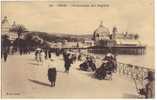 CPA Du Temps Jadis De La Promenade Des Anglais à Nice - Leven In De Oude Stad