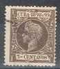 Cuba, Colonia Española 3 Ctvos  Castaño Violeta 1898, Edifil Num 161 º - Cuba (1874-1898)