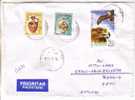 GOOD ROMANIA Postal Cover To ESTONIA 2010 - Good Stamped: Birds - Brieven En Documenten