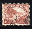 South Africa Used Scott #40a 4p Village, English Single - Oblitérés