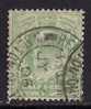 GB 1902 -11 KEV11 1/2d GREEN USED STAMP WMK49 (786) - Usati