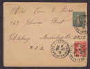France ELBEUF Seine-Inferieur 1919 Cover To PITTSBURG Massachusettes USA Etats Unis - Briefe U. Dokumente