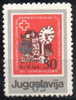 YUGOSLAVIA 1988 Solidarity Week 50d/30d Tax Stamp With Inverted Surcharge MNH / **. Michel 157 - Imperforates, Proofs & Errors