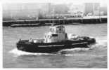 Remorqueur Britannique NORAH Carte Photo Wright & Logan - Tugboats