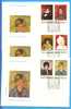 Figures Of Children Painting. Romania FDC 3X First Day Cover - Impressionisme