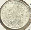 MEXICO 100 PESOS BIRD EMBLEM FRONT &  MAN HEAD BACK 1977 AG SILVER EF READ DESCRIPTION !! - México