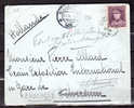 Albert I Sur Lettre Vers Enschede, N° 319 - Storia Postale