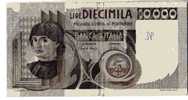 BILLET ITALIE - P.106b  - 1982 - 10000 LIRES - HOMME HABIT RENAISSANCE - ARCHITECTURE - 10000 Liras