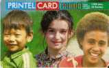 TARJETA DE ESPAÑA DE PRINTELCARD NIÑOS TIRADA 10000 (OCTUBRE 1999) - Andere & Zonder Classificatie