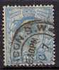 GB 1902 - 11  KEV11  2 1/2d  BLUE USED STAMP  (C269) - Used Stamps