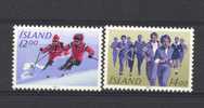 Islande  -  1983  :  Yv  556-57  ** - Nuovi