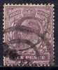 GB 1902 - 13 KEV11 6d PURPLE USED STAMP (367) - Gebruikt