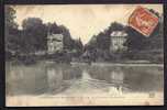 CPA  ANCIENNE- FRANCE- VERRIERES-LE-BUISSON (91)- LE LAC DES CYGNES ET L'AVENUE CAMBACERES- VILLAS - Verrieres Le Buisson