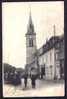 CPA  PRECURSEUR- FRANCE- SAINT-CHERON (91)- L'EGLISE ET LA RUE TRES ANIMÉE UN JOUR DE MARCHÉ EN 1900- GROS PLAN - Saint Cheron