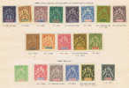 Oceanie 1893  , Yv  1 - 19, Maury 1-13 + 14-17 + 22+ 23, , * ,Neuf Avec ( Ou Trace De) Charniere - Unused Stamps