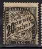 France Taxe N°  17 Oblitéré °  . - 1859-1959 Used