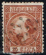 Pays-Bas - 1867 - Y&T N° 9 Oblitéré. Dent Manquante Côté Droit. - Used Stamps