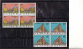 LUXEMBOURG 1992  TOURISTIQUE  LA SERIE :  BLOC DE 4 TIMBRES  TTBE / ** /  ( NEUF) - Unused Stamps