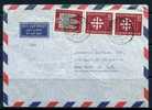 Germany 1959 Cover  Mi 230,238 Sent To USA Pair - Covers & Documents