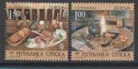 305 BOSNIA ERZEGOVINA REPUBLIKA SRPSKA SERBISCHE SERBA EUROPA 2005 Gastronomia  NEVER HINGED - 2005