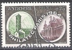 Andorre Français 1964 Michel 182 O Cote (2008) 1.70 € Philatec Cachet Rond - Gebruikt