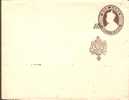 India Princely State Jind / Jhind  KG V 1An Envelope ERROR O/p Shifted Left Coat Of Arms Rare Inde Indien # B1272 - Jhind