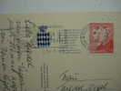 157 EXPOSITION CANINE  BELLE FRANCHISE   ANNEE 1988 MONACO MONTECARLO CARTE POSTCARTE - Postmarks