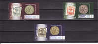 C2458 - Roumanie 2007 - Yv.no.5246-8 Neufs** - Avec Vignettes A Gauche Ou A Droit - Unused Stamps