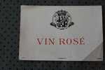 ETIQUETTE > VIN Rosé >> No 539 < Imprimerie JOUNEAU >> PARIS - Pink Wines