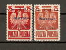 POLOGNE  N*439 A  ( ** )  Sans Timbre De Comparaison Luxe - Unused Stamps