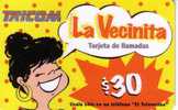 LA VECINITA - 30$  ( Republica Dominicana ) Tricom - Dominicana