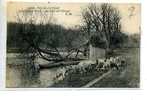 92 VILLE D AVRAY  LA CABANE COROT MOUTONS BORD DE L ETANG  N °4558 ED MALCUIT 1911 - Ville D'Avray