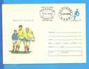 Rugby Cancell Special Match Romania - France ROMANIA Postal Stationery Cover 1982 - Rugby