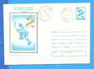 European Ice Hockey Championships Miercurea Ciuc ROMANIA Postal Stationery Cover 1979 - Jockey (sobre Hielo)