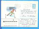Ice Hockey Russia URSS Postal Stationery Cover 1985 - Jockey (sobre Hielo)