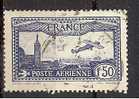 Avion Survolant Marseille - Bleu - N° 5 - Oblitéré - 1927-1959 Afgestempeld