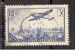 Avion Survolant Paris  - Bleu - N°12 - Oblitéré - 1927-1959 Used