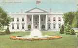 USA – United States – The White House, Washington Early 1900s Unused Postcard [P3606] - Washington DC