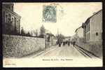 CPA  ANCIENNE- FRANCE- MENNECY (91)- LA RUE PÉRICHON AVEC BELLE ANIMATION- - Mennecy