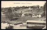 CPA  ANCIENNE- FRANCE- CHAMPROSAY(91)- VUE GENERALE AVEC ANIMATION- BARQUES ET LAVOIR GROS PLAN- LINGE ETENDU - Ris Orangis