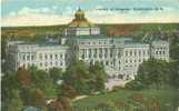 USA – United States – Library Of Congress, Washington D.C. 1920 Used Postcard [P3626] - Washington DC