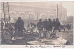 Carte  Photo  De  La  Gare  De  Lyon ,  Janvier  1910 - Métro Parisien, Gares