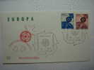 121 ITALIA ITALY  FDC SPD COVER EUROPA 1967 - 1967