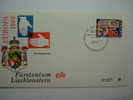 158 LIECHTENSTEIN FDC SPD COVER EUROPA 1962 - 1962