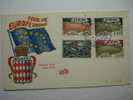 217 MONACO   FDC SPD COVER EUROPA 1962 - 1962