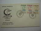 218 CYPRUS KIBRIS CHIPRE   FDC SPD COVER EUROPA 1966 - 1966