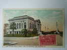 NEW  ORLEANS  (Louisiana)  :  New Orleans Public Library And LEE  Monument  -  Carte Couleur - New Orleans