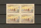 RUSSIE  1956  Poste Aerienne N* 104 Luxe (** )  Bloc De Quatre - Neufs