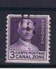 RB 727 - Canal Zone 1960 - 3c Coil  - Good Used Stamp SG 218 - Zona Del Canale / Canal Zone