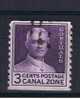 RB 727 - Canal Zone 1960 - 3c Coil  - Good Used Stamp SG 218 - Kanalzone